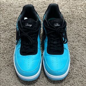 Tiffany & Co. Women's Black and Blue Sneakers